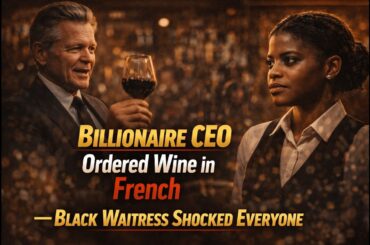 Billionaire CEO Ordered Wine in French — Black Waitress Shocked Everyone