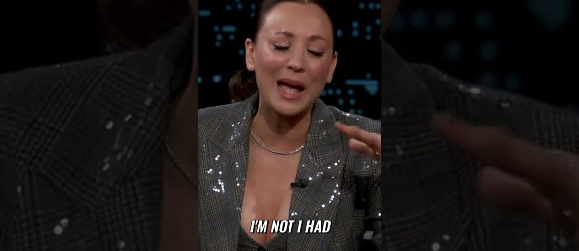 Kaley Cuoco HATES French Food, LOVES Grilled Cheese! #shorts