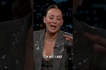 Kaley Cuoco HATES French Food, LOVES Grilled Cheese! #shorts