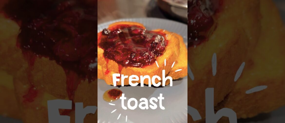 Let’s make French toast at home! #shortsviral #recipe #viral #simplebites