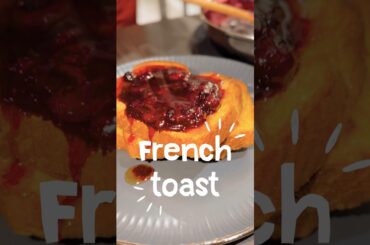 Let’s make French toast at home! #shortsviral #recipe #viral #simplebites