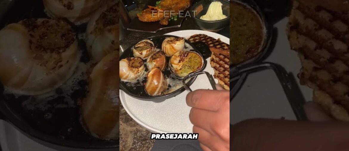 Cerita Escargot, Siput yang Naik Kelas Jadi Hidangan Mewah Prancis #food #shorts #foodie