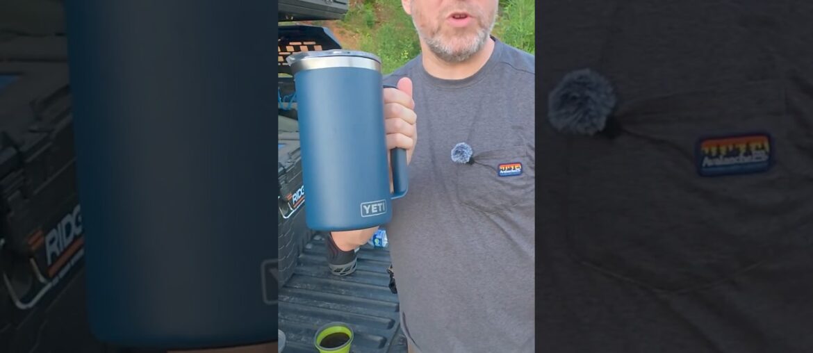 Overbuilt or just overpriced? YETI FRENCH PRESS #coffee ee