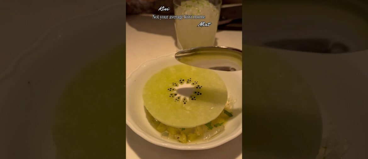 Carbs were couture & dessert is art🥝#MichelinGuide #luxurydining #Dessert #DessertPorn #Chefstable Carbs were couture & dessert is art🥝#MichelinGuide #luxurydining #Dessert #DessertPorn #Chefstable