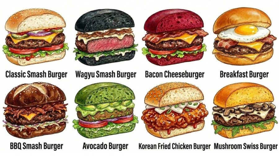 Every Smash Burger Explained in 10 Min