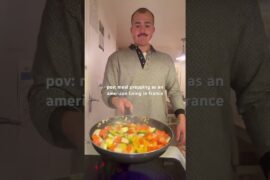 french grocery stores are different but good #fyp #france #mealprep #cooking #easydinner