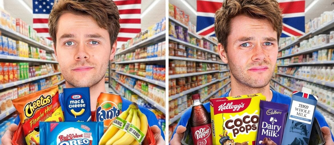 USA vs UK Grocery Store