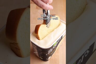 Make the easiest French toast! 🍞 delicious! 😋 #foodhacks #frenchtoast