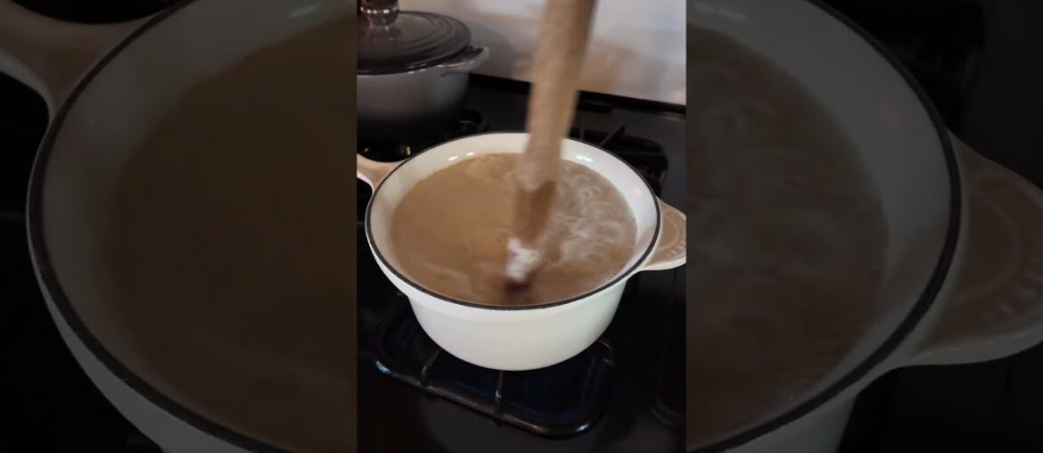 Le Creuset Cast Iron Saucepan | heirloom cookware, cook from scratch, unfitted kitchen style, French