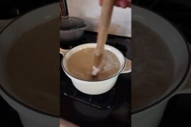 Le Creuset Cast Iron Saucepan | heirloom cookware, cook from scratch, unfitted kitchen style, French