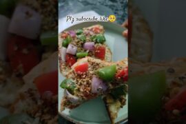 chicken bread pizza Viral recipe🙏#viral#trending#recipe# #ytshorts#breadpizza#shortsfeed#viralrecipe