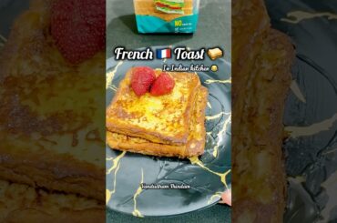 French toast in Indian kitchen simple recipe just in 5 min #food #frenchtoast #recipe #shorts