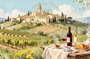 Provence Wine🌿 French Instrumental Music — Coffee Playlist | Soft Jazz & Southern France