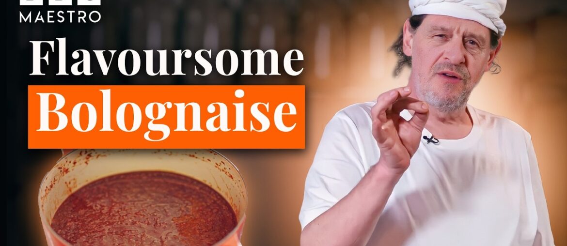 Flavourful step-by-step bolognaise with Marco Pierre White | Meet Your Maestro | BBC Maestro