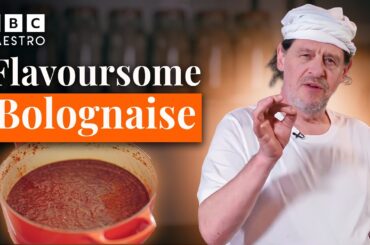 Flavourful step-by-step bolognaise with Marco Pierre White | Meet Your Maestro | BBC Maestro