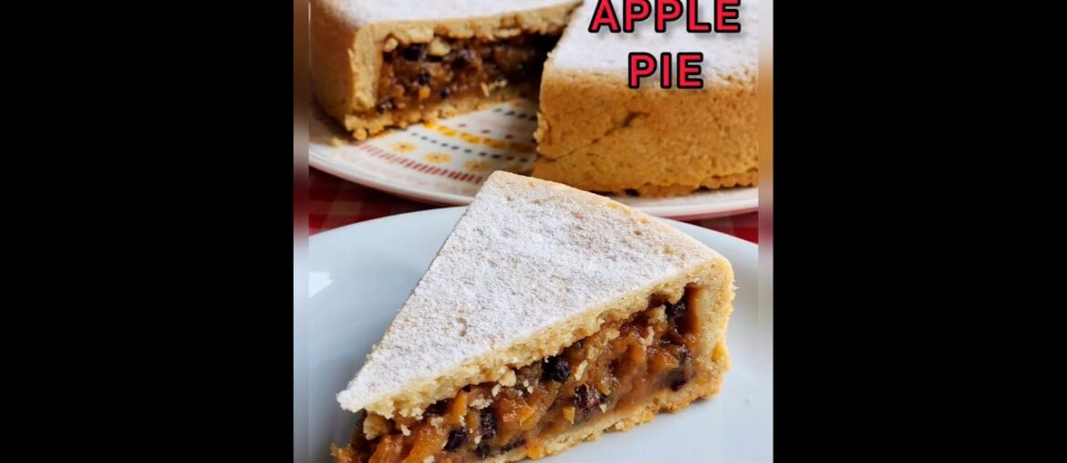 🍎 FRENCH APPLE PIE, THIN CRUST & GENEROUS FILLING