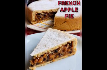 🍎 FRENCH APPLE PIE, THIN CRUST & GENEROUS FILLING