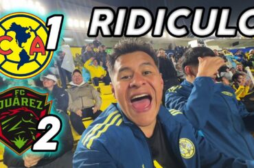 ¡LLANTO OVIPARO! Reacciones AMERICA 1-2 JUAREZ DESDE EL ESTADIO Jornada 9