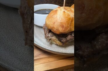 Chimichurri French dip sliders