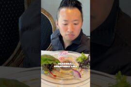 Hidden French dining experience where you literally eat inside a train #tokyotravel #frenchfood