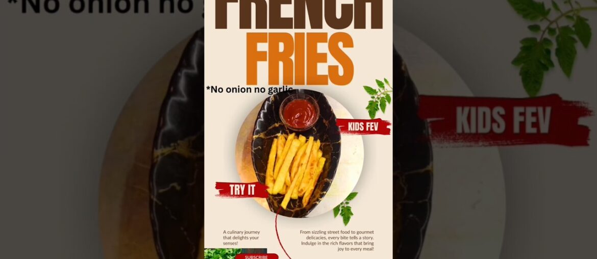 French Fries .... with a different Twist... homely touch #food #recipe #frenchfood #frenchtreats