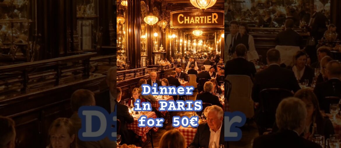 Full French Dinner + Bottle of Wine for Only 50€ in Paris 🍷