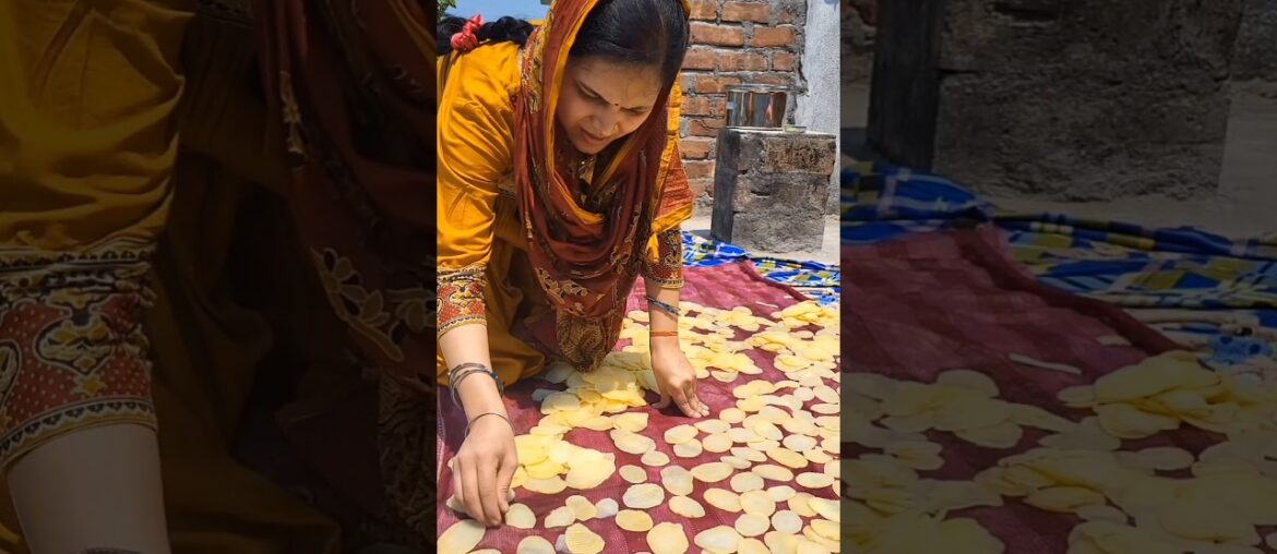 Finally hamare ghar par bhi ye banaya hi gya #recipe #viral #reels #chips #shorts