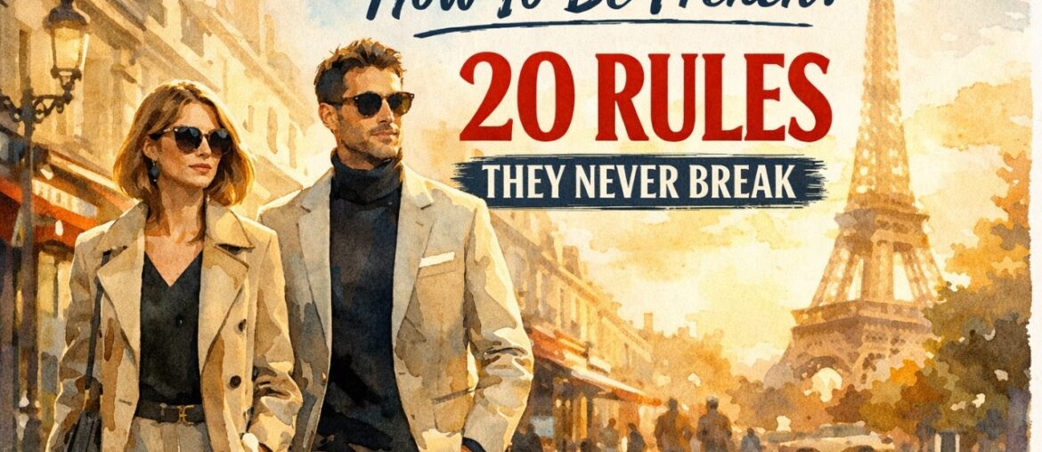 How to Be French: 20 Rules French People Never Break