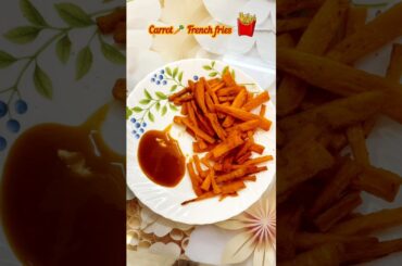 Carrot French Fries | Instant recipes | #food #carrot #shorts #easyrecipe #instantrecipe