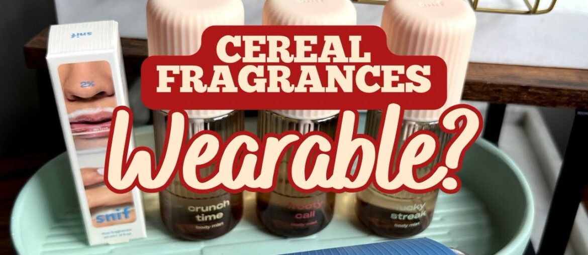 Are Cereal & Milk Fragrances Wearable? (Snif, Victoria's Secret, & More)