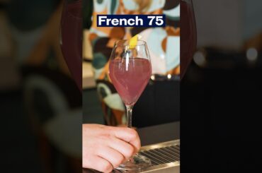 The French 75 🍾 #cocktail #mixology #shorts