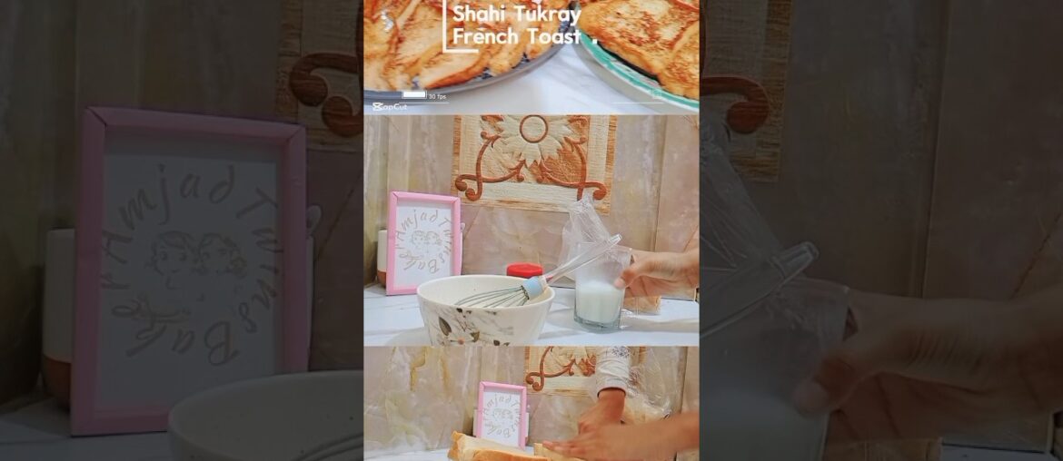 Shahi Tukray & French toast recipe | simple easy dessert recipes #recipes #dessert #explore #fyp