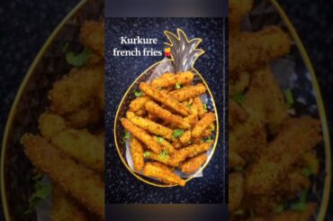 🍟 kurkure french fries|crunchy kurkure fries