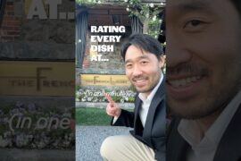 Rating every dish at the French Laundry ✨(in 1 minute)
