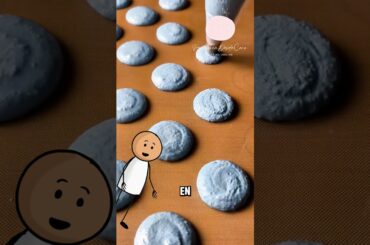 🩵 MACARON DE ARÁNDANO – ESTILO FRANCÉS