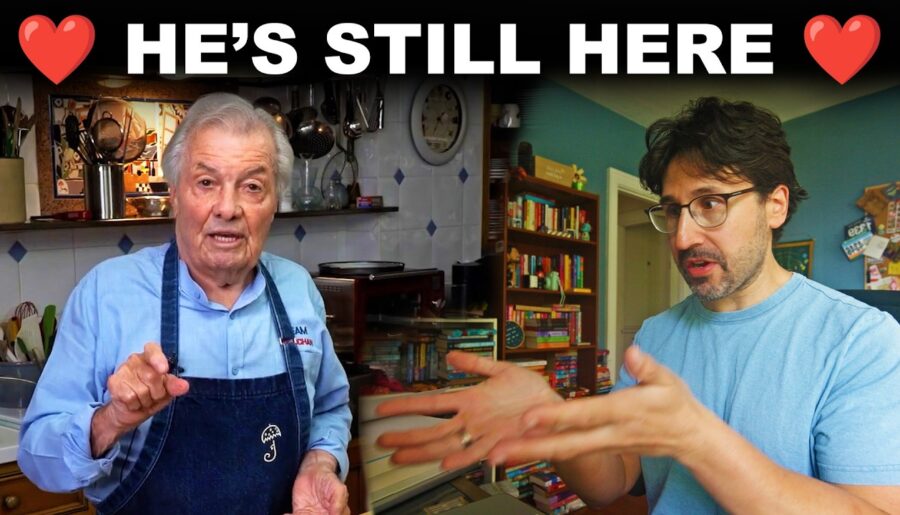Jacques Pépin is still cooking for you (online)
