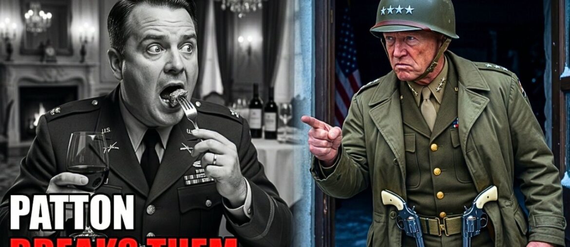 "What Patton Did When He Found Officers Living in a French Chateau While Troops Froze"