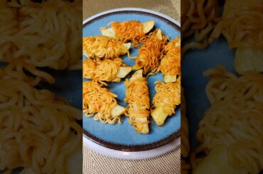 Crispy Maggi French Fries in 1 Minute 🤯🔥#maggie #recipe #frenchfries #ytshorts #viralvideo #food