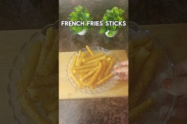 French Fries Sticks 🍟😋  #shorts #recipe #food #trendingshorts