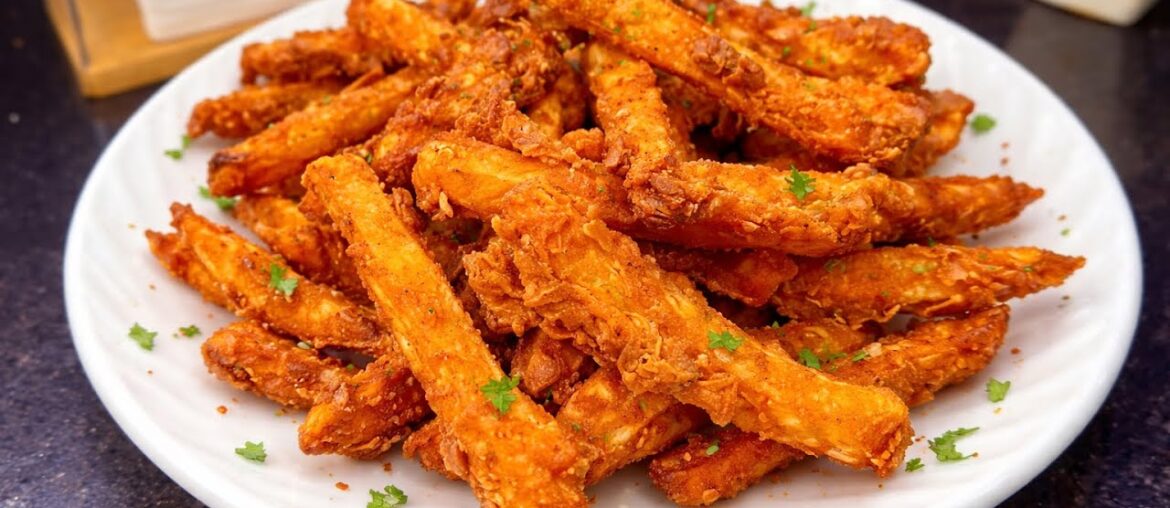 Potato Zinger French Fries  | Crispy KFC style  french Fries Recipe | How to make Crispy Fries