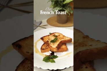 Yummiest Classic Recipe😋 | 5 Min Kids-Friendly French Toast 🥪 #Shorts #foodfunnel #ytshorts #french