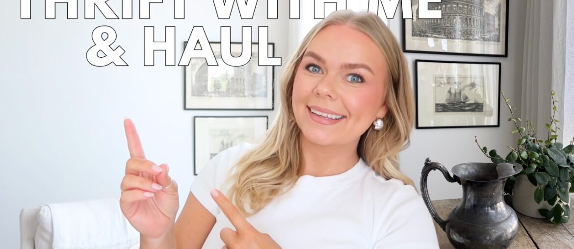 Thrift With Me + Vintage Home Decor Finds | Easter at Home