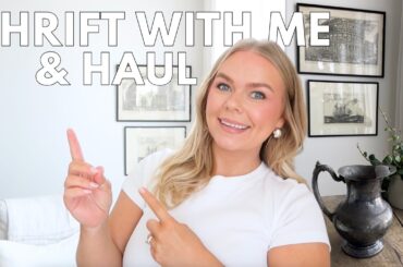 Thrift With Me + Vintage Home Decor Finds | Easter at Home