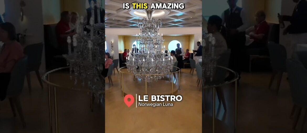 Le Bistro French Restaurant on the Norwegian Luna #NCL #NorwegianLuna #CruiseLife #Cruise