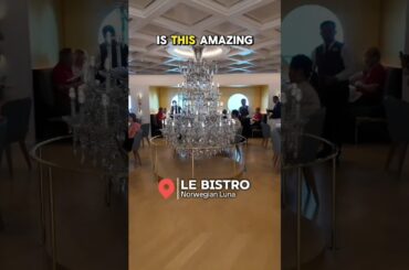 Le Bistro French Restaurant on the Norwegian Luna #NCL #NorwegianLuna #CruiseLife #Cruise