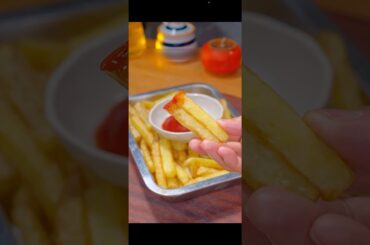 Perfect French Fries at Home – Crispy Outside, Soft Inside! #shorts #shortsfeed