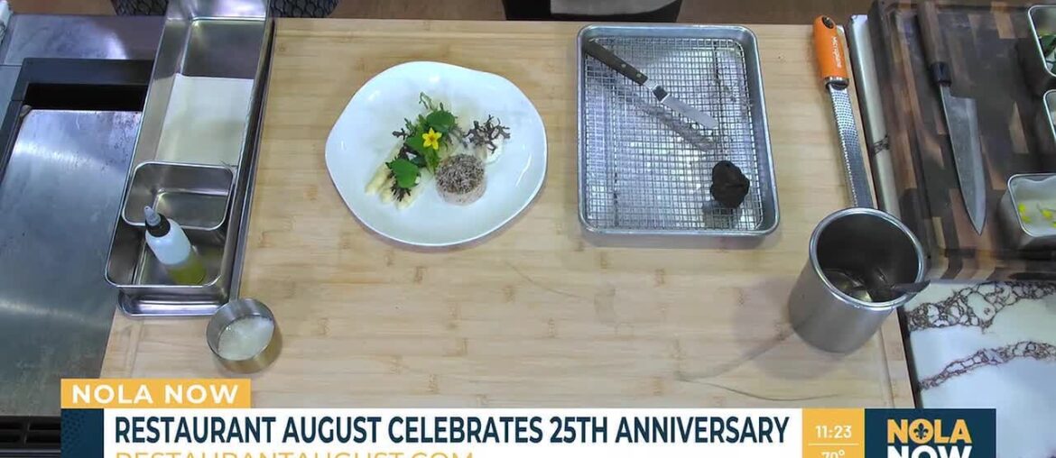 Restaurant August celebrates 25th Anniversary