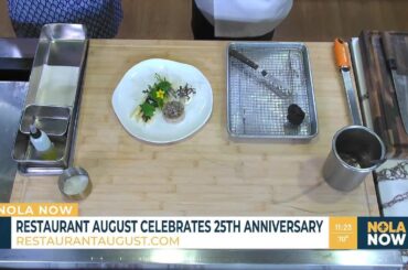 Restaurant August celebrates 25th Anniversary