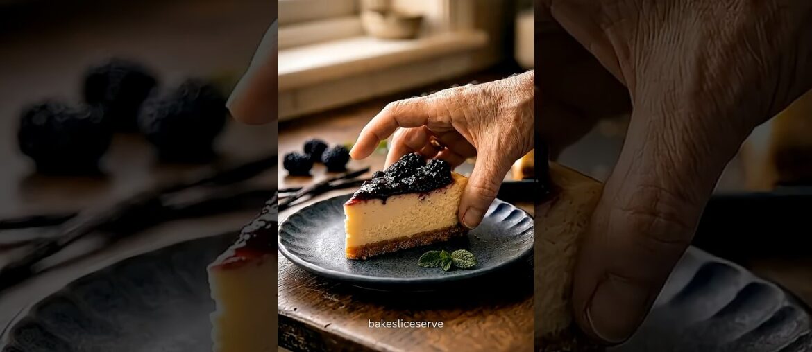 Blueberry Cheesecake #cooking #food #cheese #chef #french #cooking #asmr #love