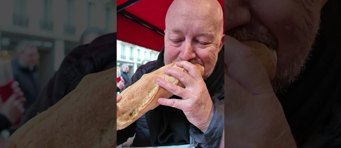 Relais d'Entrecôte sandwich had us speechless #parisfood #foodie #shorts